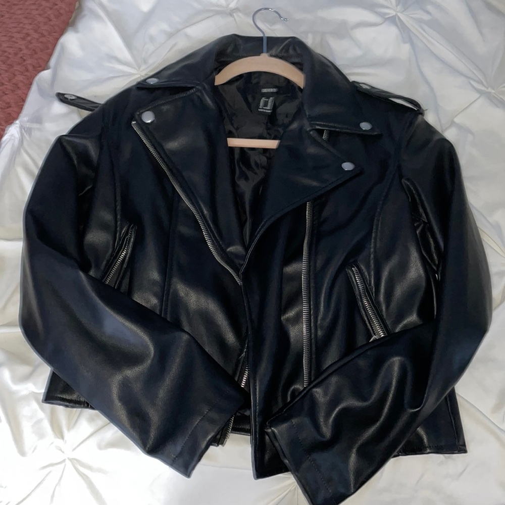 Leather jacket